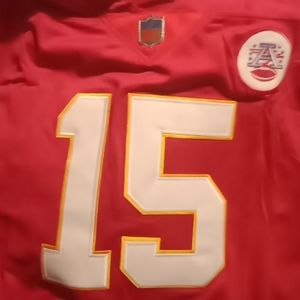 On field XL patrick mahomes Jersey